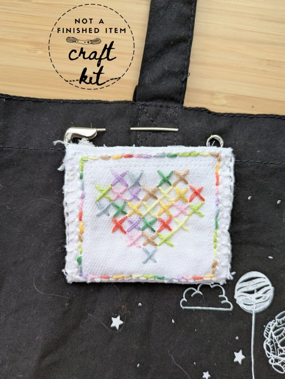 Mini Stitch Kit - Cross My Heart